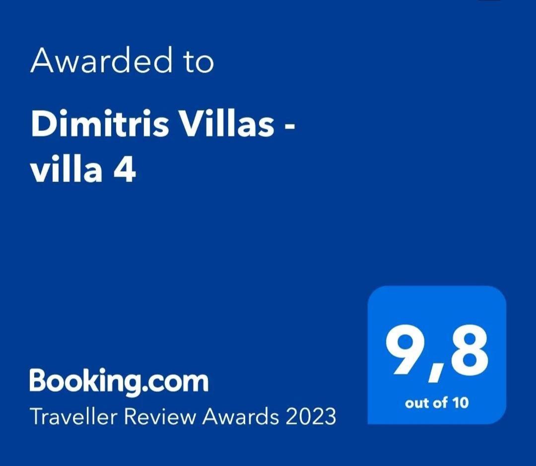 Dimitris Villas - Villa 4 Ormos Panagias Exterior photo